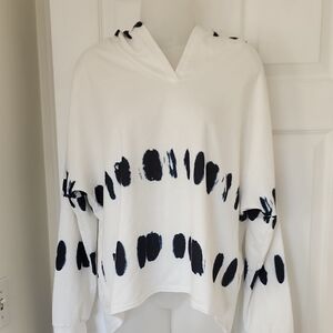 Cream Oversized Boxy Sweatshirt